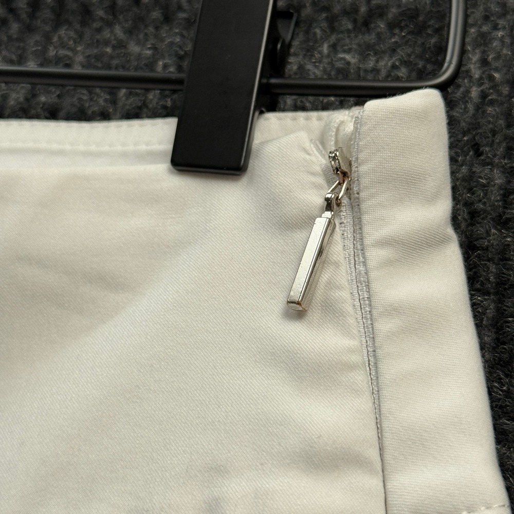 Anatomie Sonia Pants Womens S White High Rise Slim Stretch Travel Trousers - Picture 5 of 13